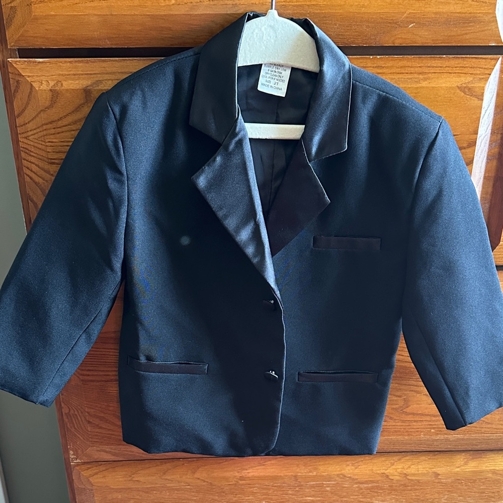 Black Formal Blazer for Kids